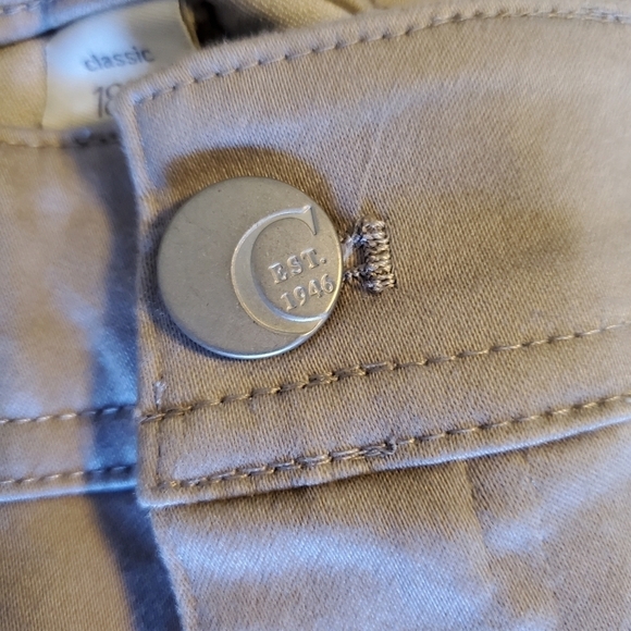 C Est. 1946 Denim Women's Khaki Jegging Pant Sz 18W - Picture 11 of 11